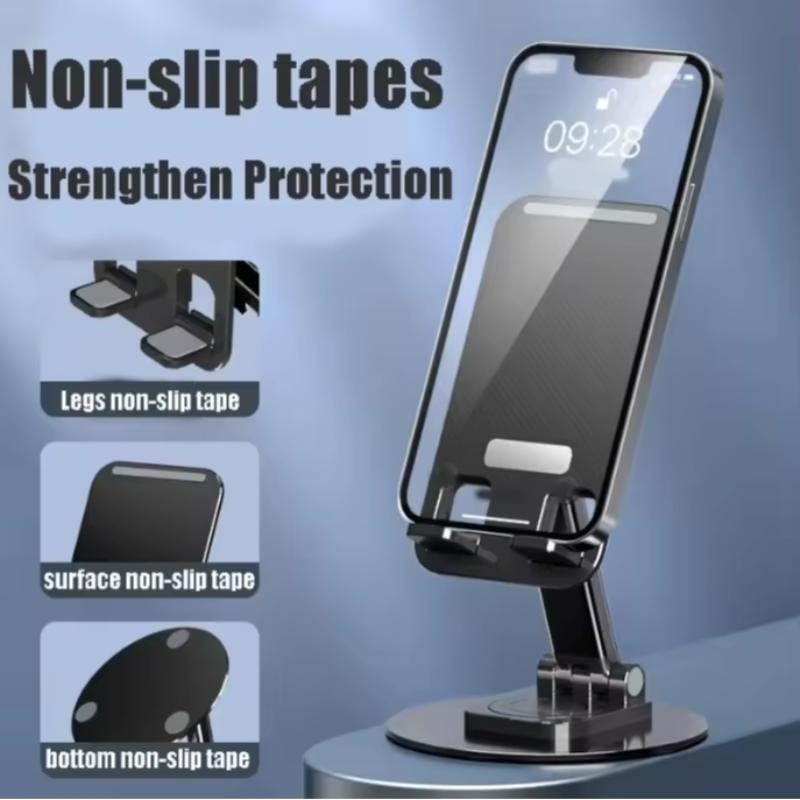 Rotatable Phone Holder, Desktop Rotatable Phone Stand, Phone Accessories for Home & Office