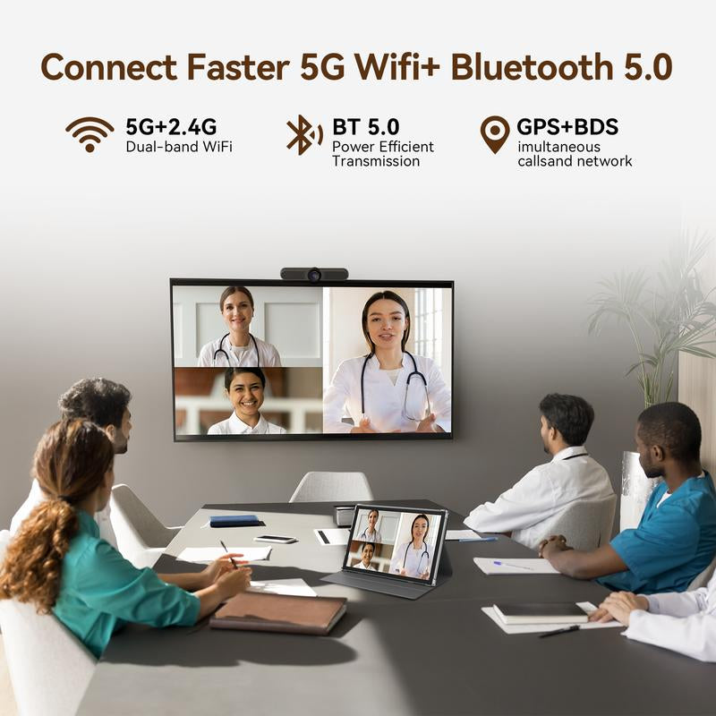 2024 Newest Tablet Android 14 Tablets 10 Inch, 128GB ROM+8GB RAM+512GB Expandable, Octa-Core Processor, 2 in 1 Tablet with Keyboard Case Mouse, 7000Mah Battery Tablet PC, 5G Wifi, Dual Camera, BT5.0 Tablet on Sale Internet Tablet