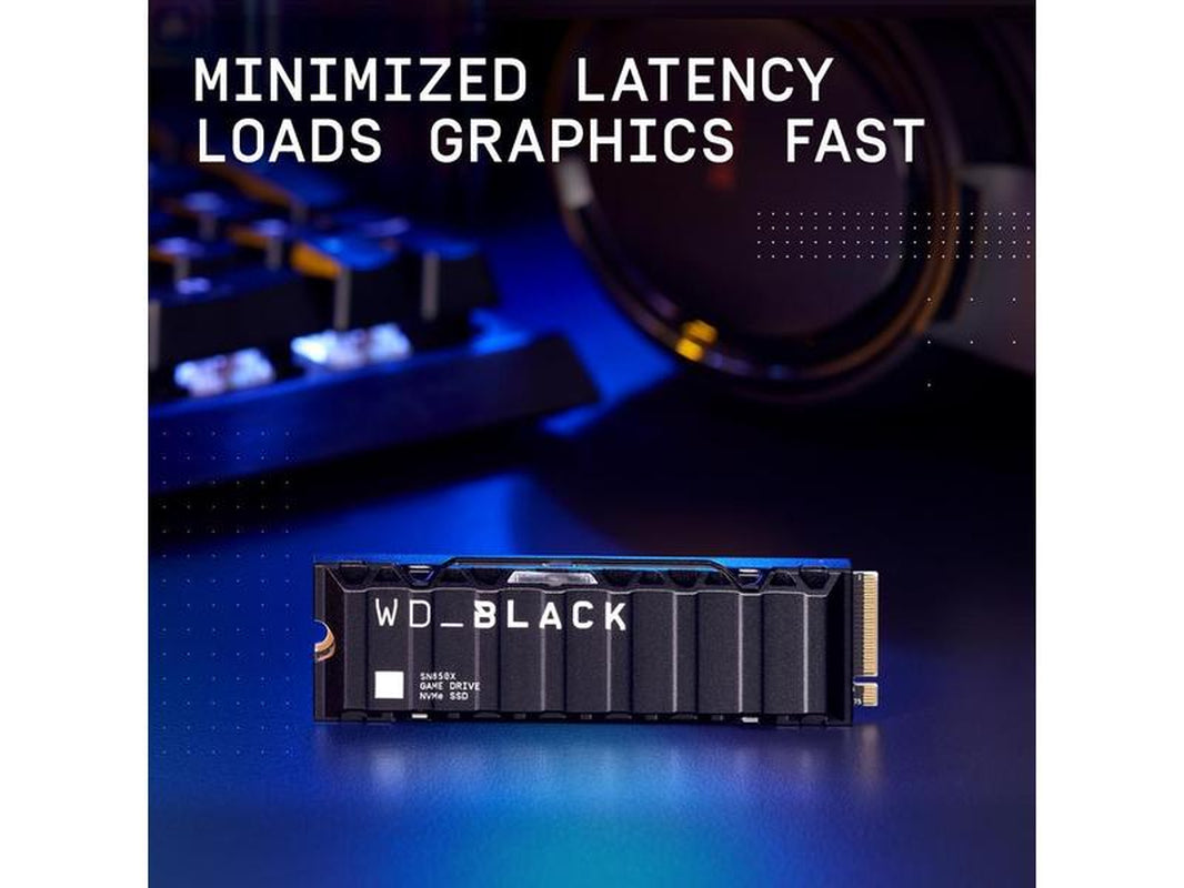WD_BLACK SN850X Nvme M.2 2280 1TB Pci-Express 4.0 X4 Internal Solid State Drive (SSD) WDS100T2XHE