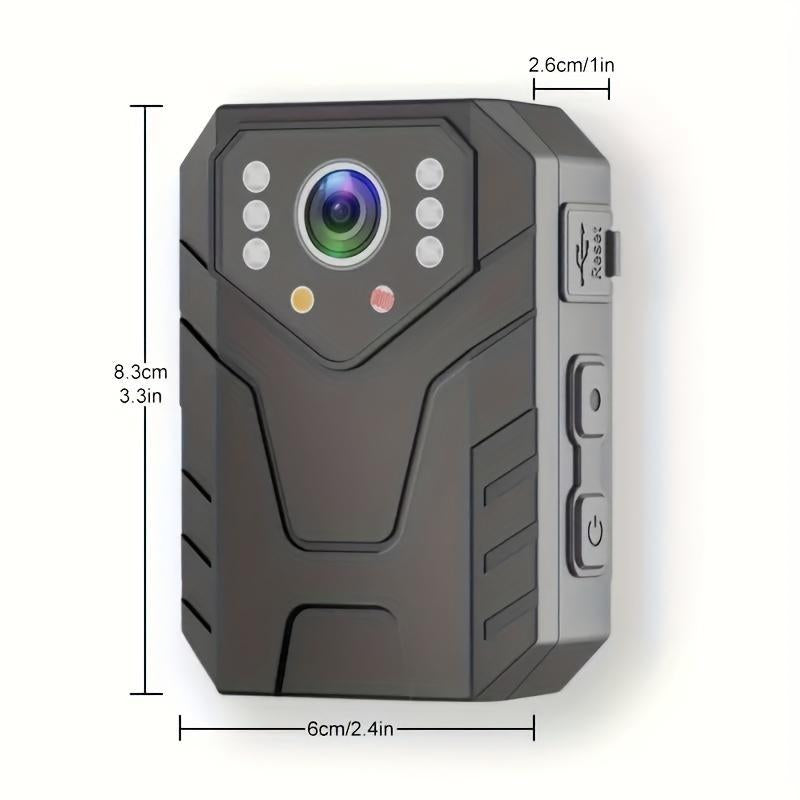 Portable HD Infrared Law Enforcement Recorder, Portable Video Recording Equipment, Multi-Scene Body Camera, Digital Products, Holiday Gifts