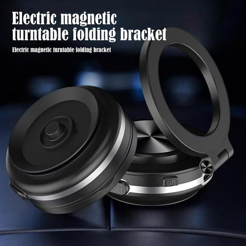 360° Rotatable Car Magnetic Phone Holder, Vacuum Adsorption & Magnetic Adsorption Double-Sided, for Windshield and Dashboard, Kitchen, Bedroom, Office, Multifunctional Phone Accessories for Iphone & Android Smartphone