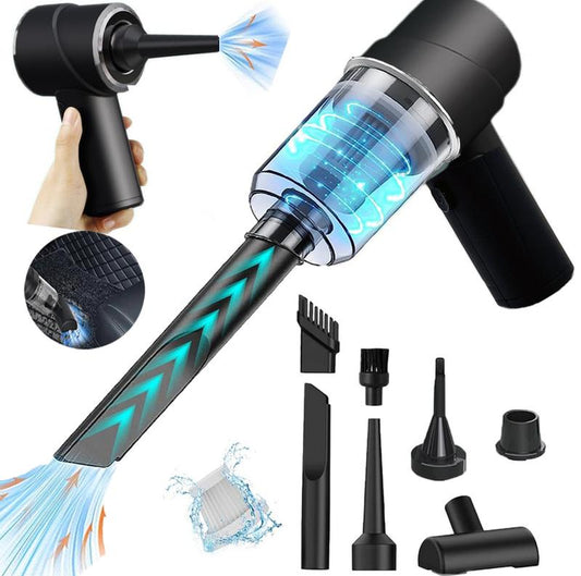 Car Vacuum Cleaner High Power Handheld Mini Vacuum Cordless,9000Pa Strong Suction,Rechargeable Portable Vacuum Cleaner Dust Buster Air Blower,Car Interior Care Tool