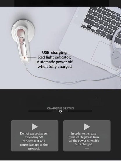 Portable Lint Remover and Hairball Trimmer-Usb Charging (Cable Included)