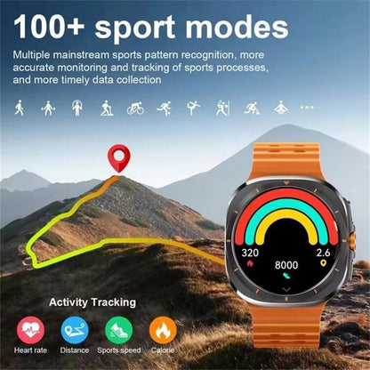 2024 New Smart Watch for Samsung Galaxy Watch 7 Ultra Men GPS Track Smartwatch Amoled Always Display Clock BT Talk Smart Watch Smart Watches