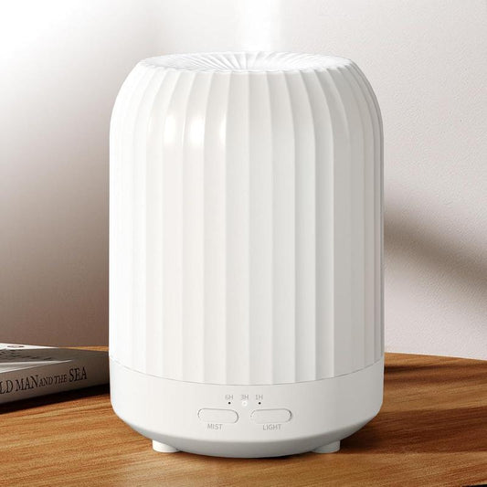 250Ml Essential Oil Diffuser, 1 Count USB Powered Quiet Humidifier, Ultrasonic Aromatherapy Diffuser with LED Lights, 3 Timer Air Humidifier for Bedroom