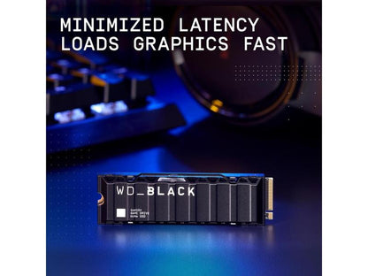 WD_BLACK SN850X Nvme M.2 2280 1TB Pci-Express 4.0 X4 Internal Solid State Drive (SSD) WDS100T2XHE