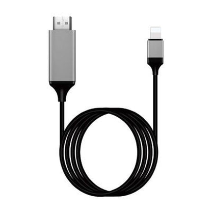 [Apple Mfi Certified] Lightning to HDMI Adapter for Phone to Tv,Compatible with Iphone,Ipad, Sync Screen Connector Directly Connect on Hdtv/Monitor/Projector NO Need Power Supply,Support IOS11.0 Cable Device