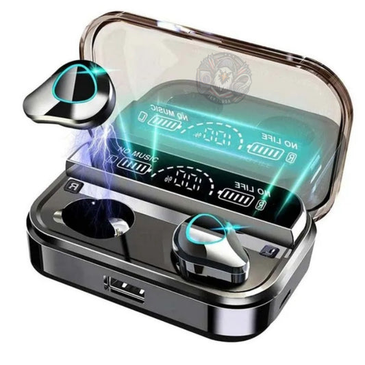 TWS Bluetooth Earbuds Waterproof Bluetooth 5.1 Headset Noise Cancelling Wireless