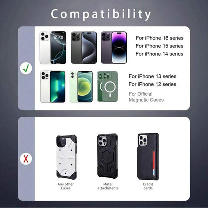 FDGAO 20W Magnetic Car Wireless Fast Charger, Car Phone Holder with Charging Function, Universal Car Phone Navigation Bracket for Iphone 16 15 14 13 12 Pro Max 16 15 14 plus 13 12 Mini Iphone Holder